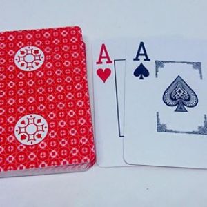 Karty do gry Poker Jumbo 100% Plastik