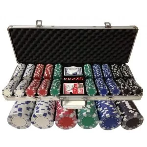 Zestaw do pokera LION 500 żetonów 11,5g